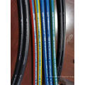 New Production One Wire or single wire braided rubber hydraulic hoses with smooth cover